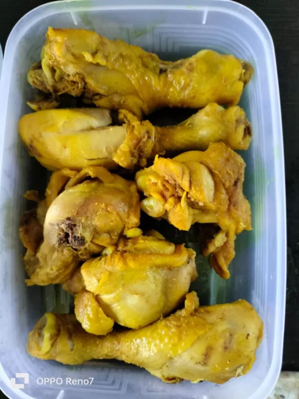 Paha ayam ungkep